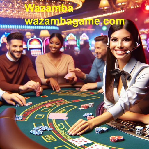 Experiência Imersiva no Cassino Ao Vivo do Wazamba